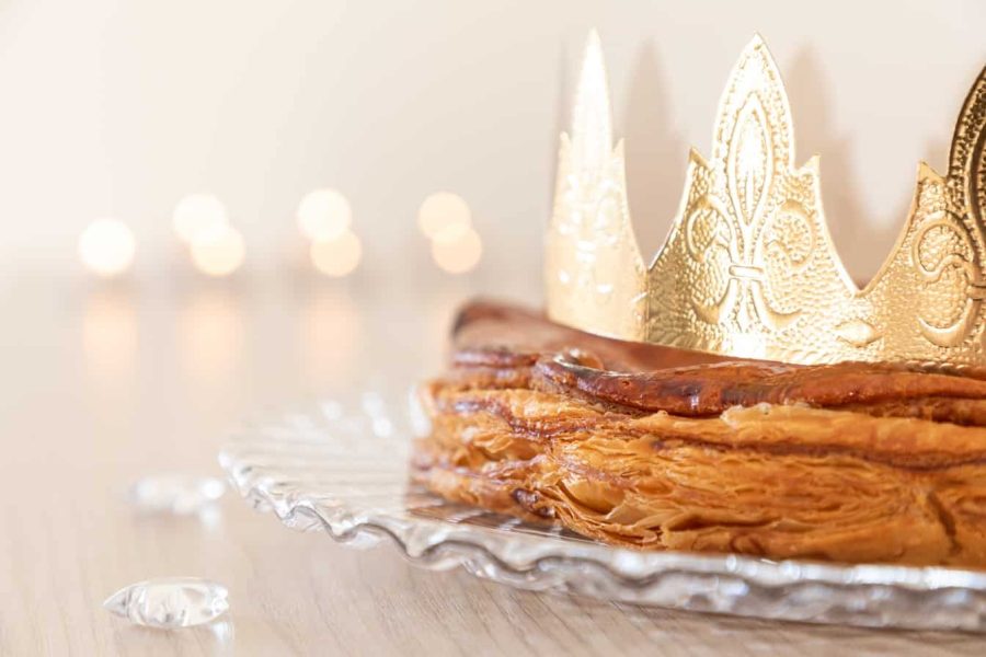 Galette des rois during the epiphany